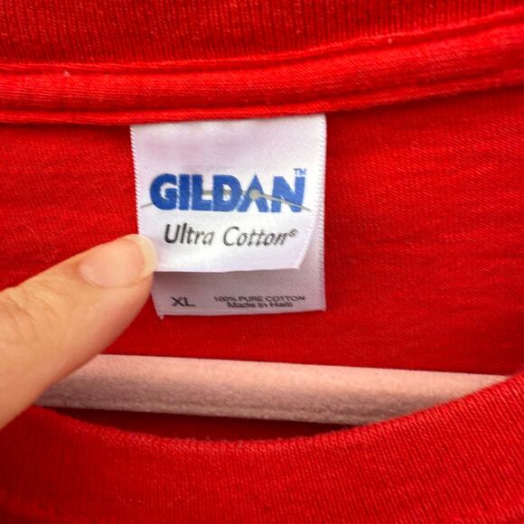 VINTAGE y2k SHORT sleeve Gildan t shirt size XL valentines day - Picture 5 of 9